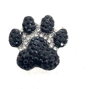 Snap button 20mm Gingersnaps pet cat dog paw ASN20